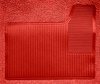 Molded Loop Carpet for 1970-1973 Chevrolet Camaro, Pontiac Firebird [OE-Style Jute Backing, 4-Speed Transmission, Red] - image 3