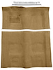 Molded Loop Carpet Kit for 1973 Chevrolet Camaro, Pontiac Firebird [Mass Backing, Automatic Transmission, Fawn Sandalwood] - image 1
