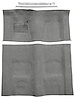 Molded Loop Carpet Kit for 1973 Chevrolet Camaro, Pontiac Firebird [Mass Backing, Automatic Transmission, Gunmetal Gray] - image 1