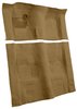 Molded Loop Carpet for 1970-1973 Chevrolet Camaro, Pontiac Firebird [Mass Backing, 4-Speed Transmission, Fawn Sandalwood] - image 2