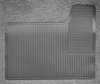 Molded Cut Pile Carpet for 1974-1975 Chevy Camaro, Pontiac Firebird [OE-Style Jute Backing, 4-Speed Transmission, Medium Gray] - image 3