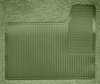 Molded Cut Pile Carpet for 1974-1975 Chevy Camaro, Pontiac Firebird [OE-Style Jute Backing, 4-Speed Transmission, Willow Green] - image 3