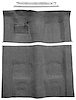 Medium Gray Molded-Cut-Pile Carpet Kit for 1974-1975 Chevrolet Camaro, Pontiac Firebird w/Automatic Transmission [Mass Backing] - image 1