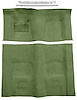 Willow Green Molded-Cut-Pile Carpet Kit for 1974-1975 Chevrolet Camaro, Pontiac Firebird w/Automatic Transmission [Mass Backing] - image 1