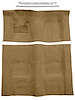 Medium Doeskin Molded-Cut-Pile Carpet Kit for 1974-1975 Chevrolet Camaro, Pontiac Firebird w/Automatic Transmission [Mass Backin - image 1