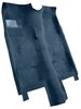 Molded Cut Pile Carpet for 1976-1981 Chevrolet Camaro, Pontiac Firebird [OE-Style Jute Backing, Column Shift, Dark Blue] - image 2