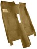 Molded Cut Pile Carpet for 1976-1981 Chevrolet Camaro, Pontiac Firebird [OE-Style Jute Backing, Floor Shift, Medium Doeskin] - image 2