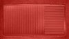Molded Cut Pile Carpet for 1976-1981 Chevrolet Camaro, Pontiac Firebird [OE-Style Jute Backing, Floor Shift, Flame Red] - image 3