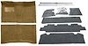 Fawn Molded Loop Carpet Kit w/OE Jute Fits Select 1964-1967 Buick, Chevy, Olds, Pontiac 2-Door A-Body [Auto Trans] - image 1