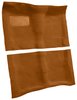 Molded Loop Carpet Fits Select 1964-1967 Buick, Chevrolet, Oldsmobile, Pontiac Models [Mass Backing, Automatic, Saddle] - image 2