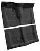 Molded Loop Carpet Fits Select 1968-1972 Buick, Chevrolet, Oldsmobile, Pontiac Models [Jute Backing, 4-Speed w/Buckets, Black] - image 2
