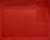 Molded Loop Carpet Fits Select 1968-1972 Buick, Chevrolet, Oldsmobile, Pontiac Models [Jute Backing, 4-Speed w/Buckets, Red] - image 3