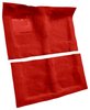 Molded Loop Carpet Fits Select 1968-1972 Buick, Chevrolet, Oldsmobile, Pontiac Models [Mass Backing, Automatic, Red] - image 2