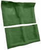 Molded Loop Carpet Fits Select 1968-1972 Buick, Chevrolet, Oldsmobile, Pontiac Models [Mass Backing, 4-Speed w/Buckets, Green] - image 2
