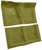 Molded Loop Carpet Fits Select 1968-1972 Buick, Chevy, Oldsmobile, Pontiac Models [Mass Backing, 4-Speed w/Buckets, Ivy Gold] - image 2