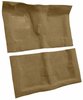 Molded Loop Carpet Fits Select 1968-1972 Buick, Chevy, Oldsmobile, Pontiac Models [Mass Backing, 4-Speed w/Buckets, Sandalwood] - image 2