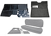 Carpet, Upholstery and Sound Deadener Kit for 1947-1954 Chevrolet/GMC Regular Cab Truck w/Gas Tank in Cab [Gunmetal Gray/Gray] - image 1