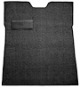 Molded Loop Carpet for 1947-1954 GM Regular Cab Trucks w/o Gas Tank in Cab [OE-Style Jute Backing, Black] - image 1