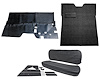 Carpet, Upholstery and Sound Deadener Kit for 1947-1954 Chevrolet/GMC Regular Cab Truck w/o Gas Tank in Cab [Black] - image 1