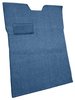 Molded Loop Carpet for 1947-1954 GM Regular Cab Trucks w/o Gas Tank in Cab [OE-Style Jute Backing, Medium Blue] - image 2