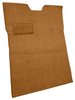 Molded Loop Carpet for 1947-1954 GM Regular Cab Trucks w/o Gas Tank in Cab [OE-Style Jute Backing, Dark Saddle] - image 2