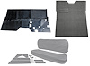 Carpet, Upholstery and Sound Deadener Kit for 1947-1954 Chevrolet/GMC Regular Cab Truck w/o Gas Tank in Cab [Gunmetal Gray/Gray] - image 1