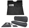 Carpet and Interior Upholstery Kit for 1955 (1st Series) Chevrolet/GMC Truck w/Gas Tank in Cab [Black] - image 1