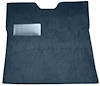 Molded Loop Carpet for 1955 GM 1st Series Trucks w/Gas Tank in Cab [OE-Style Jute Backing, Midnight Blue] - image 1