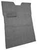 Molded Loop Carpet for 1955 GM 1st Series Trucks w/o Gas Tank in Cab [OE-Style Jute Backing, Gunmetal Gray] - image 2