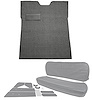 Carpet and Interior Upholstery Kit for 1955 (1st Series) Chevrolet/GMC Truck w/o Gas Tank in Cab [Gunmetal Gray/Gray] - image 1