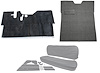 Carpet, Upholstery and Sound Deadener Kit for 1955 (1st Series) Chevrolet/GMC Truck w/o Gas Tank in Cab [Gunmetal Gray/Gray] - image 1