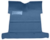 Molded Loop Carpet for 1955-1958 GM Regular Cab Trucks w/Low Tunnel [Mass Backing, Midnight Blue] - image 1