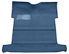 Molded Loop Carpet for 1955-1958 GM Regular Cab Trucks w/High Tunnel [Mass Backing, Midnight Blue] - image 1