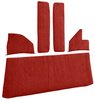 Molded Loop Accessory Carpet for 1955-1958 GM Trucks [Red] - image 2