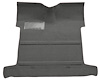 Molded Loop Carpet for 1959 GM 3100 Regular Cab Trucks w/Low Tunnel [OE-Style Jute Backing, Gunmetal Gray] - image 1
