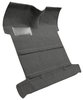 Molded Loop Carpet for 1959 GM 3100 Regular Cab Trucks w/Low Tunnel [OE-Style Jute Backing, Gunmetal Gray] - image 2