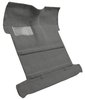 Molded Loop Carpet for 1959 GM 3100 Regular Cab Trucks w/High Tunnel [OE-Style Jute Backing, Gunmetal Gray] - image 2