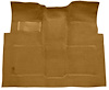 Molded Loop Carpet Fits Select 1960-1966 GM Regular Cab Trucks w/4-Speed [OE-Style Jute Backing, Medium Saddle]