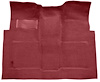 Molded Loop Carpet Fits Select 1960-1966 GM Regular Cab Trucks w/4-Speed [OE-Style Jute Backing, Maroon] - image 1