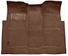 Molded Loop Carpet Fits Select 1960-1966 GM Regular Cab Trucks w/4-Speed [Mass Backing, Dark Brown] - image 1