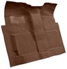 Molded Loop Carpet Fits Select 1960-1966 GM Regular Cab Trucks w/4-Speed [Mass Backing, Dark Brown] - image 2