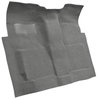 Molded Loop Carpet Fits Select 1960-1966 GM Regular Cab Trucks w/4-Speed [Mass Backing, Gunmetal Gray] - image 2