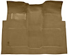 Molded Loop Carpet Fits Select 1960-1966 GM 4WD Trucks w/Column or Floor Shift [OE-Style Jute Backing, Fawn/Sandalwood] - image 1