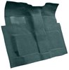 Molded Loop Carpet Fits Select 1960-1966 GM 4WD Trucks w/Column or Floor Shift [Mass Backing, Blue Green] - image 2