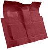 Molded Loop Carpet Fits Select 1960-1966 GM Regular Cab 4WD Truck w/Column or Floor Shift [Mass Backing, Maroon] - image 2