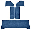 Molded Loop Accessory Carpet Fits Select 1960-1966 GM Trucks [Medium Blue] - image 1