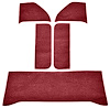 Molded Loop Accessory Carpet Fits Select 1960-1966 GM Trucks [Maroon] - image 1