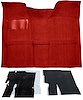 Molded Loop Carpet Kit for 1967-1972 Chevrolet, GMC C Series Regular Cab Truck w/Auto/3-Speed Manual [OE Jute Backing, Red] - image 1