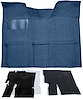 Molded Loop Carpet Kit for 1967-1972 Chevy, GMC C Series Regular Cab Truck w/Auto/3-Speed Manual [OE Jute Backing, Medium Blue] - image 1