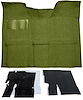 Molded Loop Carpet Kit for 1967-1972 Chevy, GMC C Series Regular Cab Truck w/Auto/3-Speed Manual [OE Jute Backing, Moss Green] - image 1